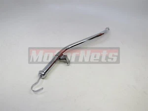 Ford C4 Transmission Dipstick Chrome Steel Handle & Mount Braket Automatic C-4 - Picture 1 of 3