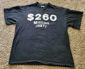 Wild Oats Tag Men's Vintage 260 Million Net It's A S.A.D Thing Tshirt Sz.L  - Picture 1 of 13