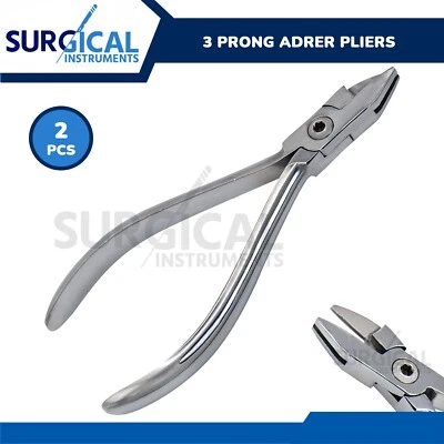 Instrumentos quirúrgicos de ortodoncia dental de ajuste de broche de 2 piezas grado alemán Foto 1 de 3