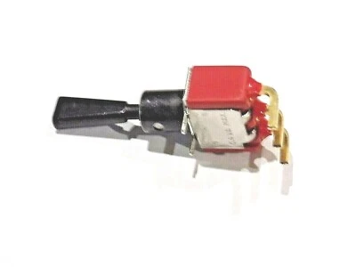 2x Interruptor de encendido y apagado de palanca de contacto momentáneo C&K 7105 3 pines 0,4 VA para PCB NOS Foto 1 de 4