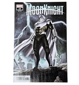 MOON KNIGHT VARIANTE #28 Last Days portada Lee Marvel Comics 2023 casi nuevo - Imagen 1 de 4