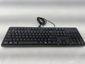 Teclado con llave silenciosa USB Dell KB212-B - negro - conector USB con cable - Imagen 1 de 6