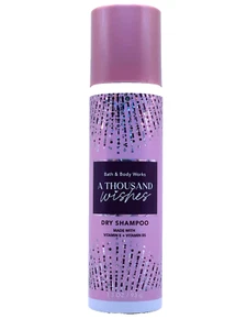 BATH & BODY WORKS A THOUSAND WISHES TRAVEL SIZE DRY SHAMPOO 3.3 OZ NEW - Picture 1 of 2