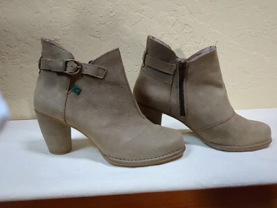 A+ El Naturalista Colibri N472 Boot Antique Land Suede Ankle Heel 40/9 - Image 1 of 4