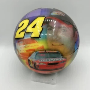 Viz-A-Ball ungebohrte Bowlingkugel 2004 Jeff Gordon #24 JG Rainbow Dupont 16 lbs. - Bild 1 von 16