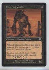 2002 Magic: The Gathering - Onslaught Festering Goblin #148 fm0