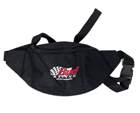 Vintage Bud Racing NASCAR Fanny Pack - NOS - Budweiser- Earnhardt Cover