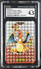 1996 Pokemon Bandai Carddass Red Card Prism Holo Charizard 06 CGC 4.5 Japanese