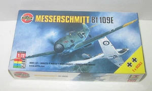 1/72 Airfix 02048 Segunda Guerra Mundial Caza Alemán Messerschmitt Bf 109 E Modelo Kit - Imagen 1 de 2