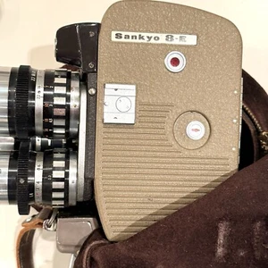 [As is] Vintage Sankyo 8-E movie film Camera APP very clean from JAPAN [READ]!!! - Picture 1 of 17