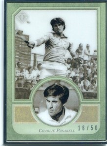 2020 Topps Transcendent Tennis Hall of Fame CHARLIE PASARELL Framed Icons #/50