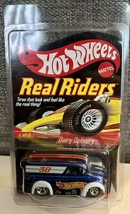 Hot Wheels 2006 Real Riders Series 5 Dairy Delivery Blue #3420/11000 - Picture 1 of 2