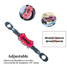 7/8''Motorcycle Balance Crossbar Handlebar Steering Lever Bar Adjustable Trims