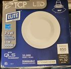 4" LED Recessed Can Retrofit Kit - 11W, 850 Lumens, Dimmable 3000K, TCP Elite