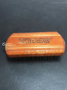 Vintage ZIB-A-LORA Wire Bristles 4" Wood Handle By Manchester in GC - Picture 1 of 11
