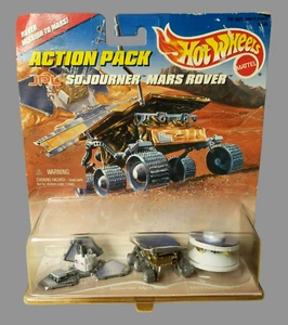 VTG 1997 Hot Wheels NASA JPL SOJOURNER MARS ROVER Action Pack Lander/Pathfinder - Picture 1 of 13