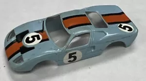 Vintage Aurora HO Ford GT Slot Car #5 BODY ONLY - Picture 1 of 7