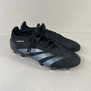 Adidas Predator Elite FG Fußballschuhe Größe UK 8 EU 42 schwarz gold - Bild 1 von 8