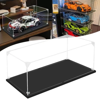 Acrylic Display Case for 1:18 Diecast Car Model Storage Box Dustproof Showcase - Image 1 of 4
