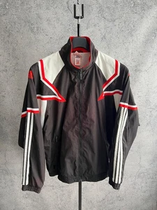 Vintage Adidas Übergangsjacke Full Zip Faded Herren Gr. L Logostickerei - Bild 1 von 23