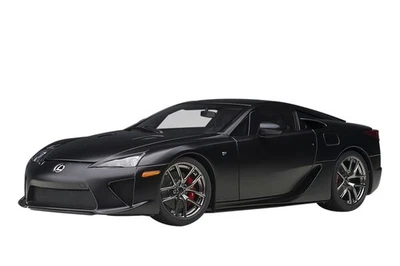 AUTOart 1/18 Lexus LFA Matte Black Finished Model From Japan - Image 1 of 4
