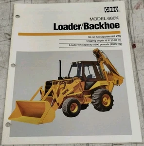 Case 680K Loader Backhoe Sales Brochure - UD12685 - Picture 1 of 6