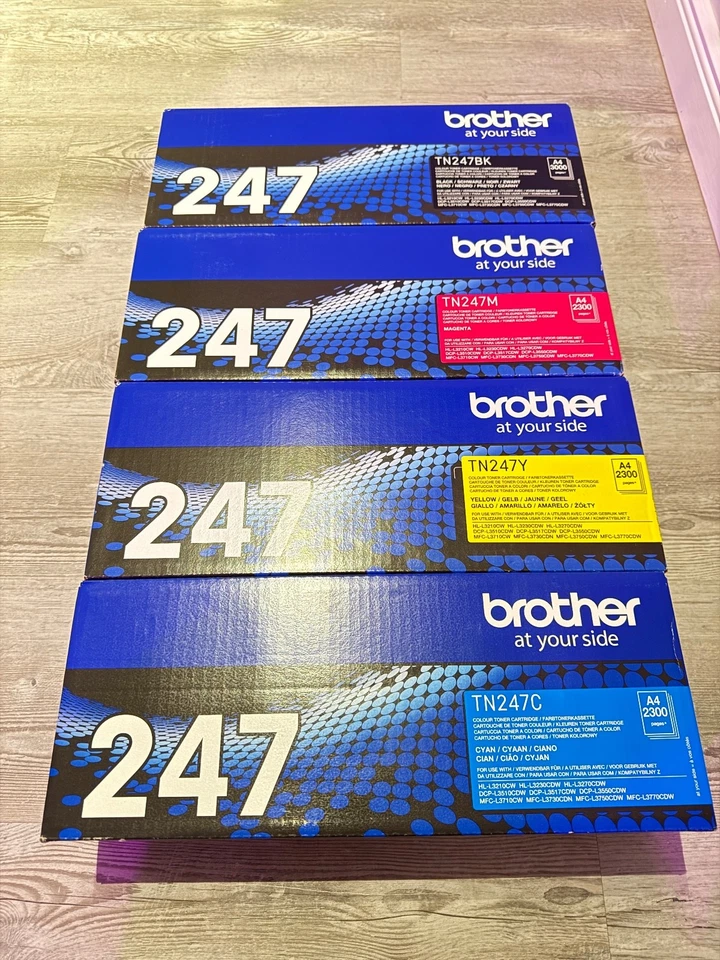 Brother TN247 4er Multipack / Original Toner XL / Cyan, Gelb, Schwarz, Magenta - Bild 1 von 1