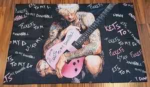 Machine Gun Kelly "Tickets To My Downfall" Art Music Album Tapestry Wall Flag - Picture 1 of 6