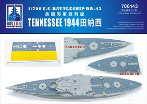 Werft 1/700 700143 Wood Deck USS Tennessee BB-43 1944 für Trumpeter - Bild 1 von 1