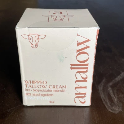 Nourishing Unscented Beef Tallow Moisturizer - Ideal for Sensitive Skin - 4 oz. - image 1 of 4