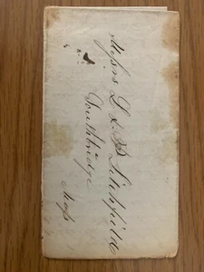 19th Century Original Handwritten Letter - Picture 1 of 3