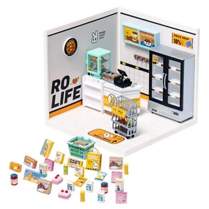 Rolife Model Supply Store Kit with LED to Build Decent Birthday Xmas Gift DW002 - Picture 1 of 7
