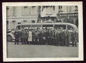 photo ancienne Verdun Hôtel VAUBAN. Car . Autocar . Bus - Foto 1 di 1