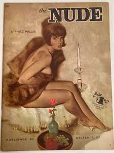 Fritz Willis 'The Nude All colour plates, vintage pin ups Pub. Walter T Foster - Picture 1 of 6