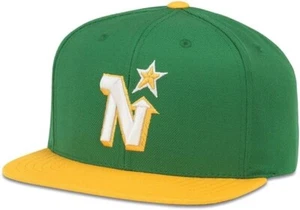 Gorra de Hockey American Needle Minnesota North Stars Serie 400 Auténtica Nueva - Imagen 1 de 1
