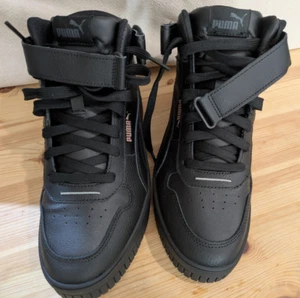 Puma CARINA STREET MID Women's Sports Shoes Black 39233702 -No Box - size 6 UK - Picture 1 of 20