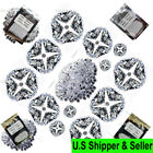 1000 PCS ROUND CUBIC ZIRCONIA STONES GREAT QUALITY 0.70 - 3.00 MM SHIP IN US NO4