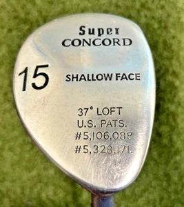 Super Concord Shallow Face 15 Wood 37* / RH / Senior Graphite ~38.25" / zb8383 - Picture 1 of 10