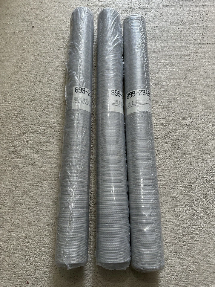 Papel tapiz satinado a rayas azules vintage 3 rollos revestimientos de pared sellados Foto 1 de 4