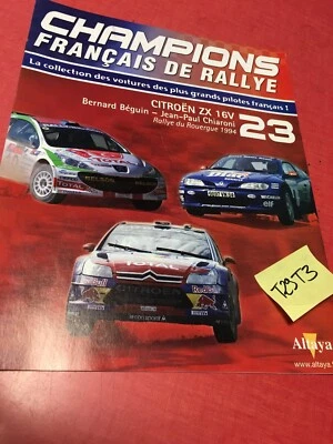 Fascículo N º 23 Champions en Francés Rallye, Citroen Zx 16V 1994 Altaya - Imagen 1 de 4
