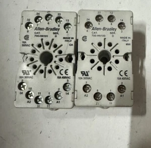 LOTE DE 2 ENCHUFES ALLEN BRADLEY 700-HN101 NUEVOS - Imagen 1 de 5