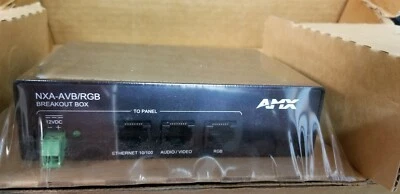 NEW AMX #NXA-AVB/RGB - Audio/Video Breakout Box - #FG2254-11 RGB HDTV USB - Image 1 of 3