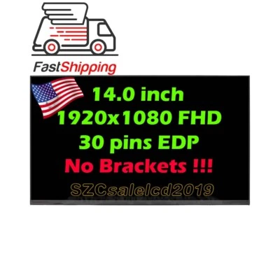 Non-touch LCD LED screen for HP Probook 440 G8 G10 B140HAN04.D 14" FHD 30pin new - Image 1 of 4