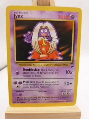 Pokemon Uncommon Card : Jynx  45/130 (Base Set 2) - Image 1 of 4