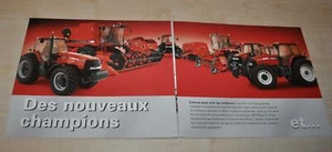 Folleto cosechadora de tractor de gama modelo de estuche Prospekt FR - Imagen 1 de 4