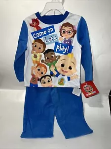 Cocomelon Boys' 2-Piece Microfleece Pajamas Set Size 2T - Picture 1 of 12