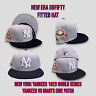 New Era New York Yankees 59FIFTY Fitted Hat Cap 1923 World Series Patch 7 5/8