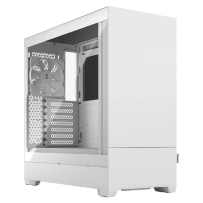 Fractal Design Pop Silent White TG Clear Tint PC Computer Case ATX FD-C-POS1A-04 - Image 1 of 4