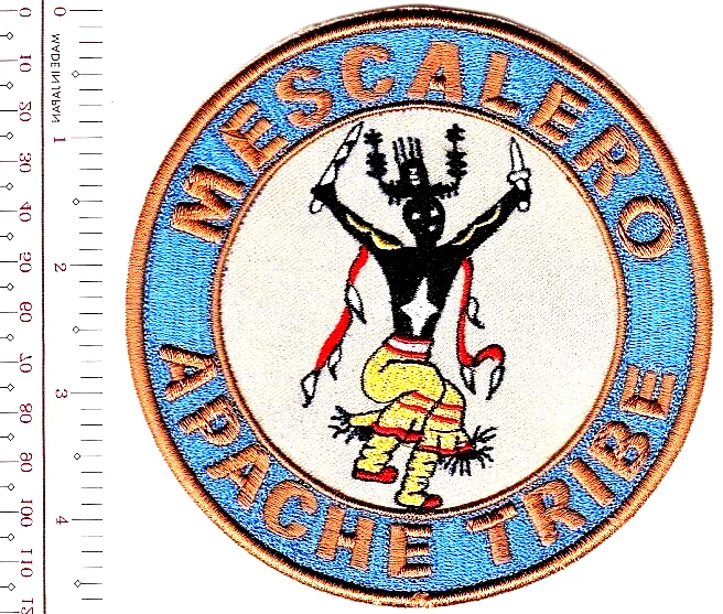 Indian Tribal Seal New Mexico Mescalero Apache Tribe Mescalero NO TARIFF - Image 1 of 1