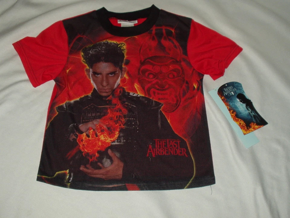 THE LAST AIRBENDER Nickelodeon boy's PAJAMA TOP Size S  NWT - Image 1 of 3